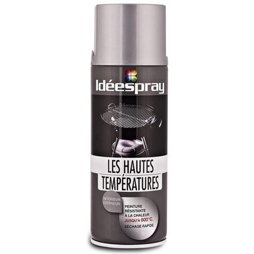 Bombe de peinture haute température alu - Sinto