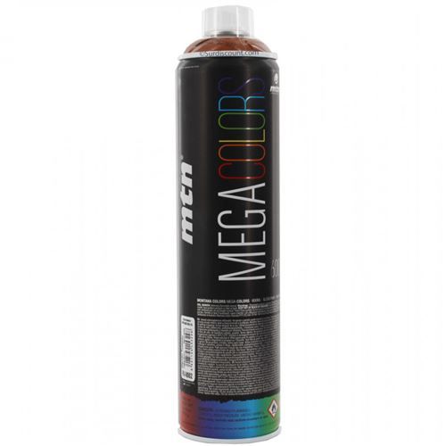 Bombe de peinture mega 600ml - marron - Mtn