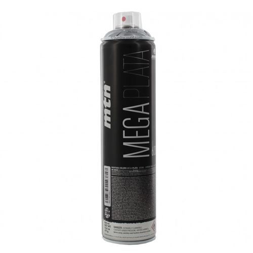 Bombe de peinture - Mega plata Chrome - Mtn