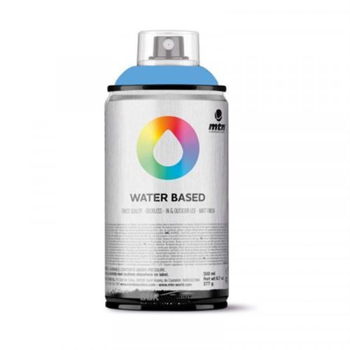 Bombe de peinture MTN water based - bleu primaire pâle