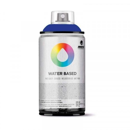 Bombe de peinture MTN water based - bleu primaire profond