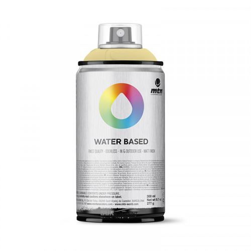 Bombe de peinture MTN water based - titane clair