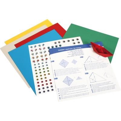 Clairefontaine - Kit origami Perfectionnement assortiment 30 feuilles 20x20 cm