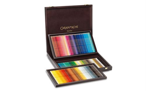 Coffret cadeau 120 crayons de couleurs SUPRACOLOR® Soft Aquarelle - Caran d'Ache