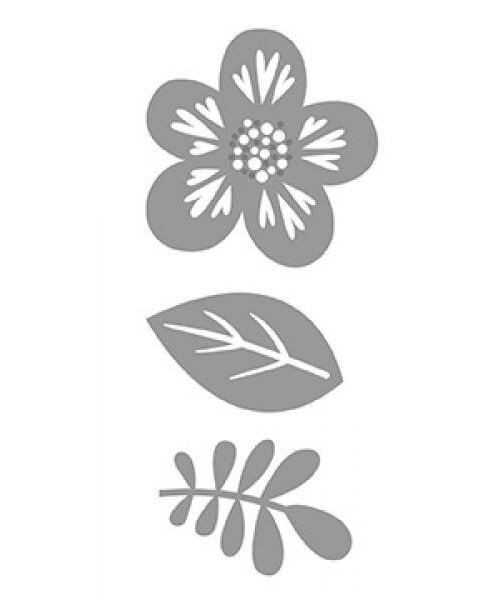 Dies graphic time feuilles