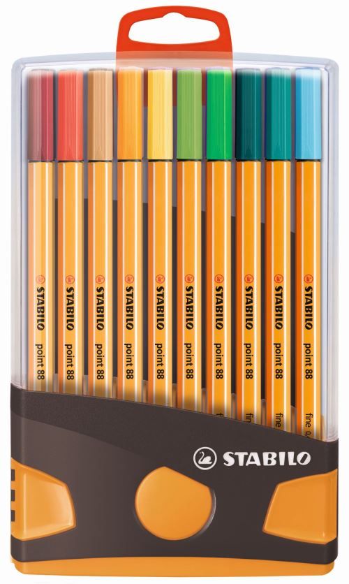 Etui de 20 stylos feutres Stabilo ColorParade Point 88
