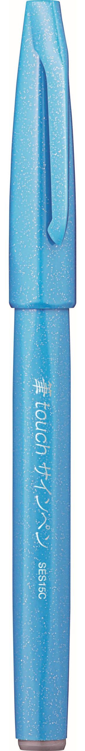 Feutre pinceau Pentel Pointe moyenne Bleu Ciel