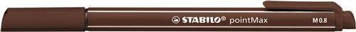Feutre Stabilo Pointe Max Marron