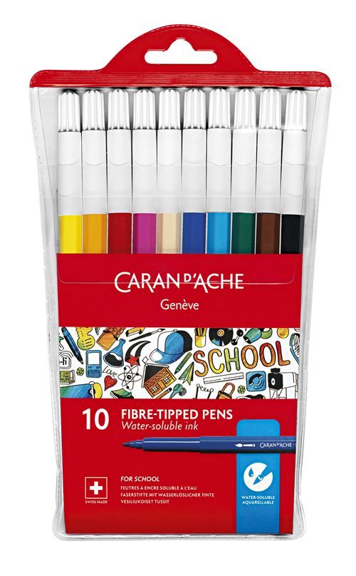 Feutres Caran d'Ache School Line aquarellable