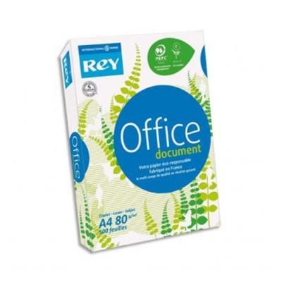 Lot de 5 Ramettes de 500 feuilles papier blanc OFFICE A4 80g CIE 166copieur, laser, jet d’encre