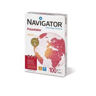 Lot de 8 Ramettes de 500 feuilles papier extra blanc Navigator Colour Document A4 120G CIE 169