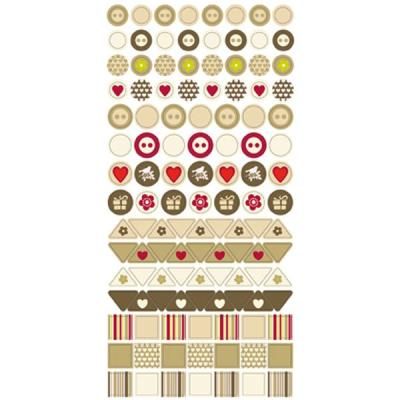 Mini stickers Love vintage