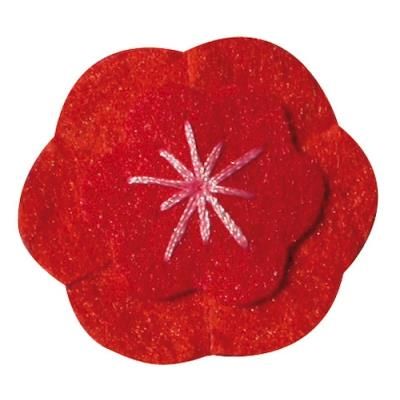 Motif adhésif feutrine - Fleur cerisier - 5 pièces - Graine créative