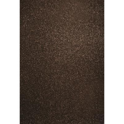 Papier cartonné pailleté - A4 - Brun foncé - lot 10 feuilles - Rayher