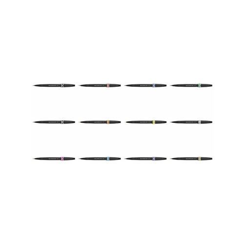 PENTEL FEUTRE PINCEAU NOIR ULTRA F