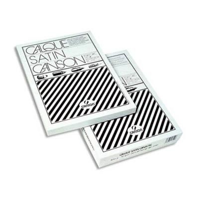 Ramette de 100 feuilles calque satin A4 21x29,7 cm 90 95 g Ref-17119
