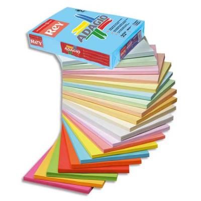Ramette de 500 feuilles papier couleur intense ADAGIO abricot intense A3 80g