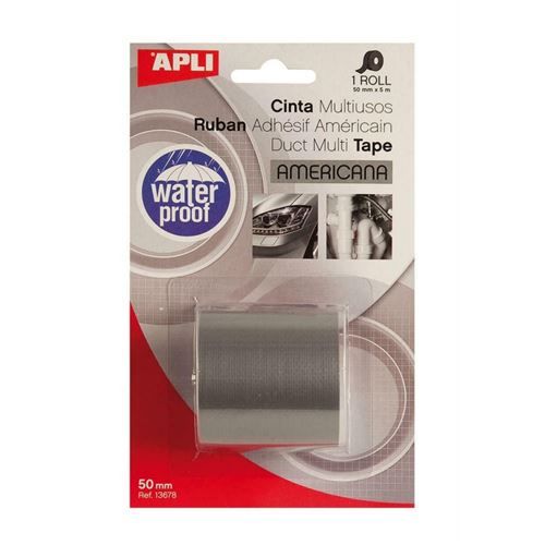 Ruban adhésif américain gris ultra résistant - apli agipa