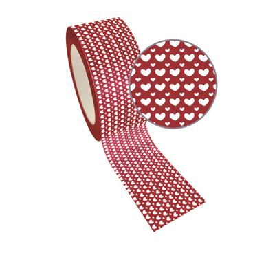 Ruban adhésif décoratif large queen tape amour - queen tape