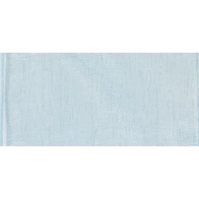 Ruban organdi - Bleu clair - 40 mm - Au mètre - Rayher