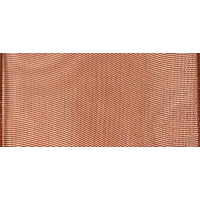Ruban organdi - Brun foncé - 40 mm - Au mètre - Rayher