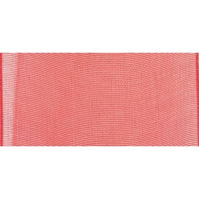 Ruban organdi - Rouge - 40 mm - Au mètre - Rayher