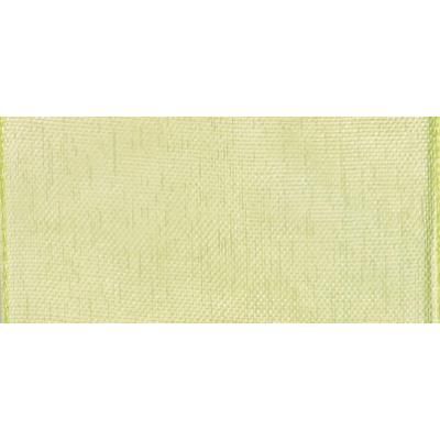 Ruban organdi - Vert clair - 40 mm - Au mètre - Rayher