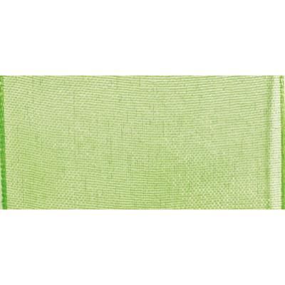 Ruban organdi - Vert moyen - 40 mm - Au mètre - Rayher