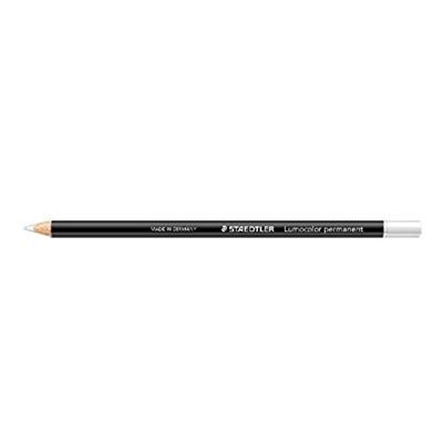 Staedtler 108 20-0 Blanc 1pièce(s) crayon de couleur - Crayons de couleur (1 pièce(s), Fixé, Blanc, Bois, Noir, Blanc, Rond)