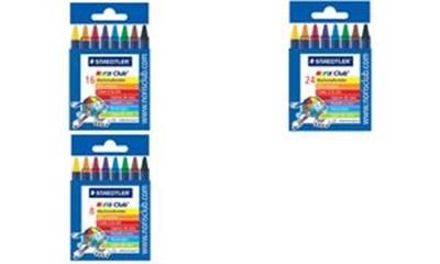 STAEDTLER - Craies à la cire Noris Club, étui carton de 8