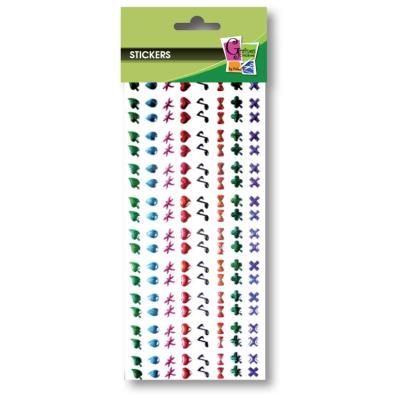 Sticker époxy adhésif - Fantaisie - 160 pièces - Graine créative