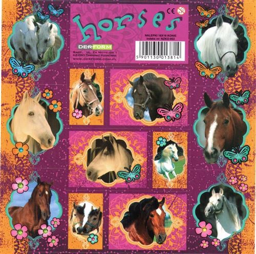 Stickers Chevaux modèle 2