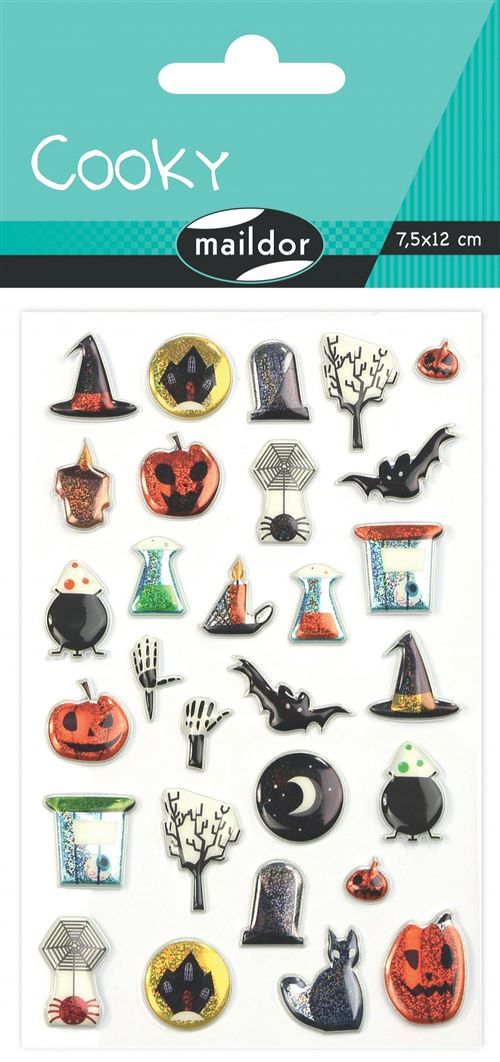 Stickers Maildor Cooky Halloween