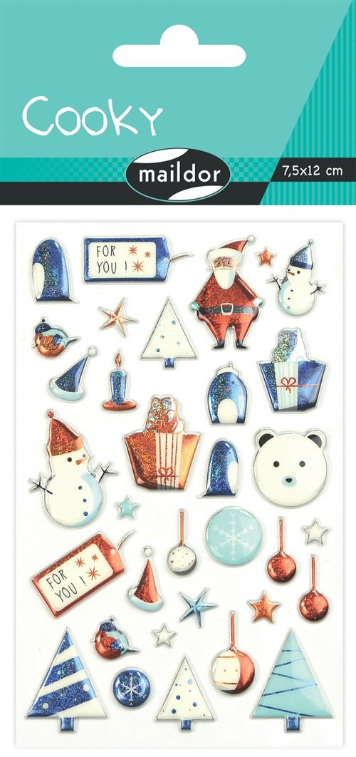 Stickers Maildor Cooky Noël Enfant