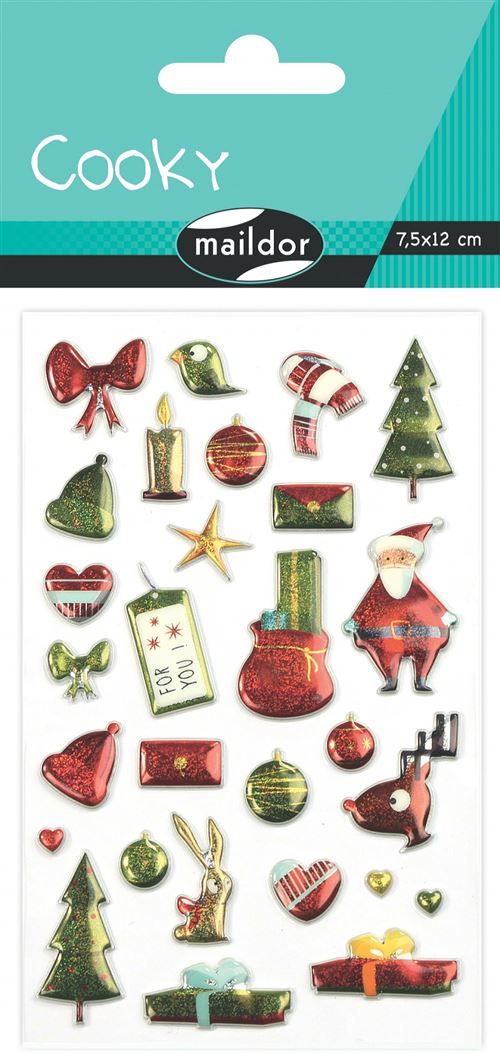 Stickers Maildor Cooky Noël Tradition