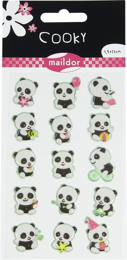 Stickers Maildor Cooky Panda