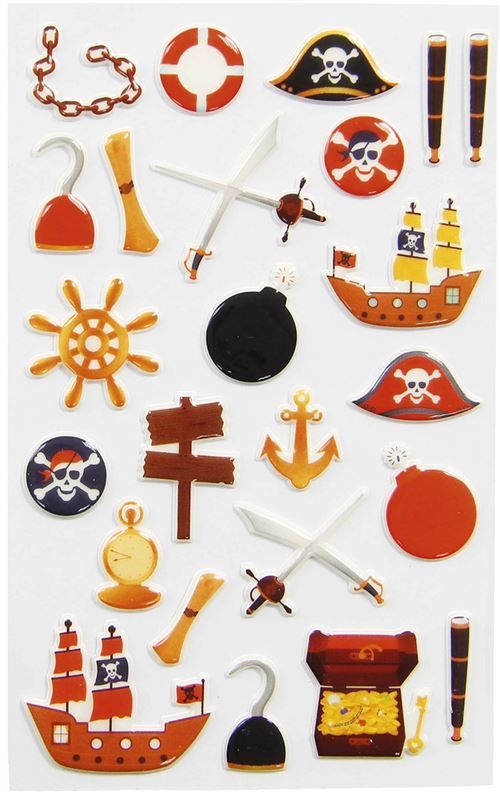Stickers Maildor Cooky Pirates