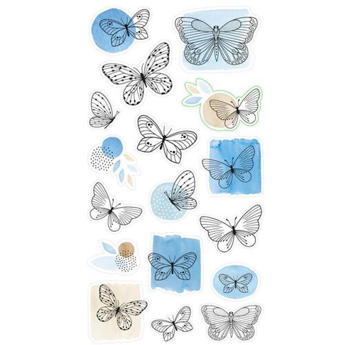 Stickers Puffies - Papillons - Mon Essentiel