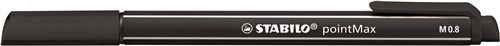 Stylo feutre Stabilo PointMax Noir