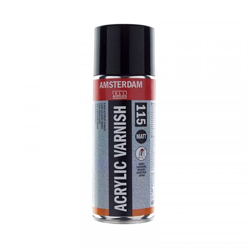 Vernis acrylique mat 115 - Bombe 400 ml - Amsterdam