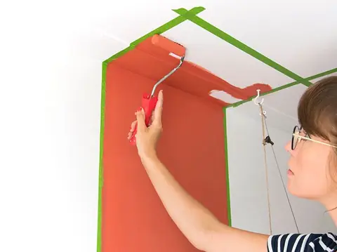10 idées pour décorer un mur avec des blocs de couleur
