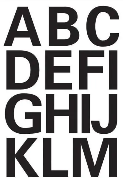 2 Planches Stickers Lettres 25mm Herma