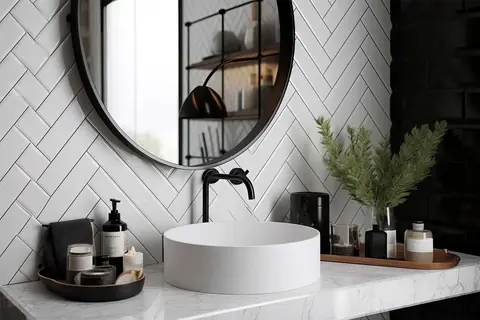 5 conseils pour une salle de bains de style industriel