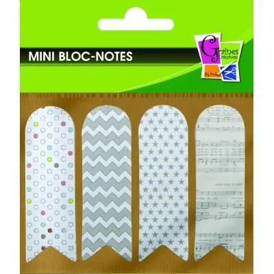 80 notes adhésives marque page - Graine créative