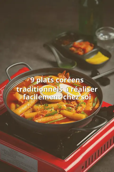 9 plats coréens traditionnels à réaliser facilement chez soi
