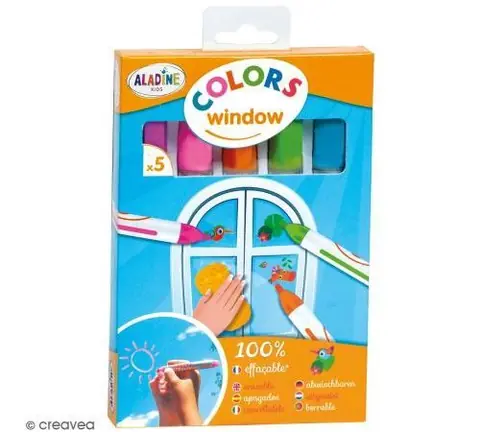 ALADINE 5 FEUTRES CHALK