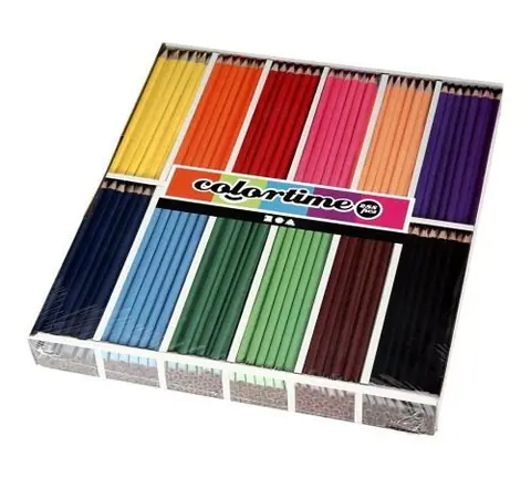 Assortiment Crayons de couleur - 3 mm - 288 pcs