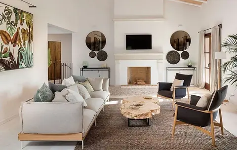 Belle maison moderne de style méditerranéen sur l'île de Majorque | Maisons et intérieurs