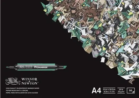 Bloc de 50 feuilles de papier A4 Promarker Blenderproof