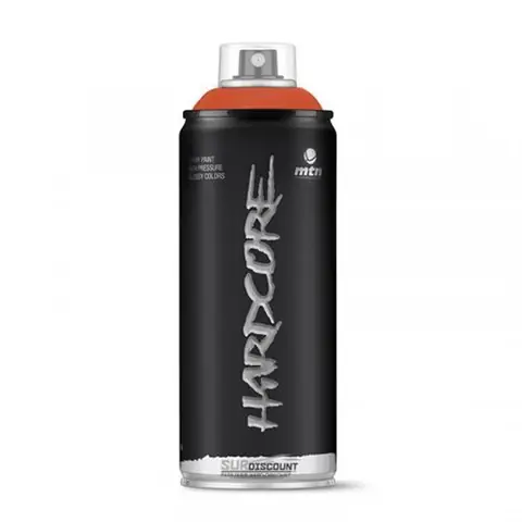 Bombe de peinture Hardcore MTN - orange calcutta